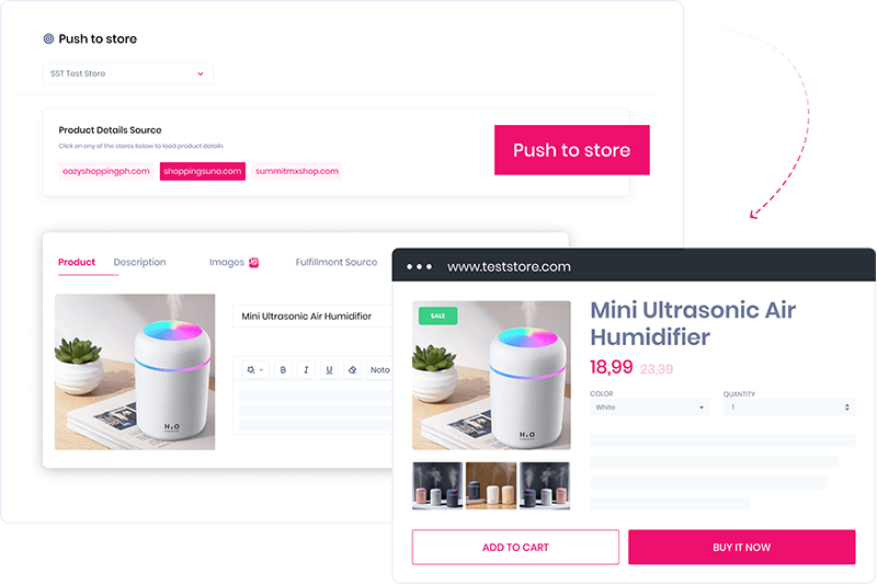 Instant Product Import, Just One Click